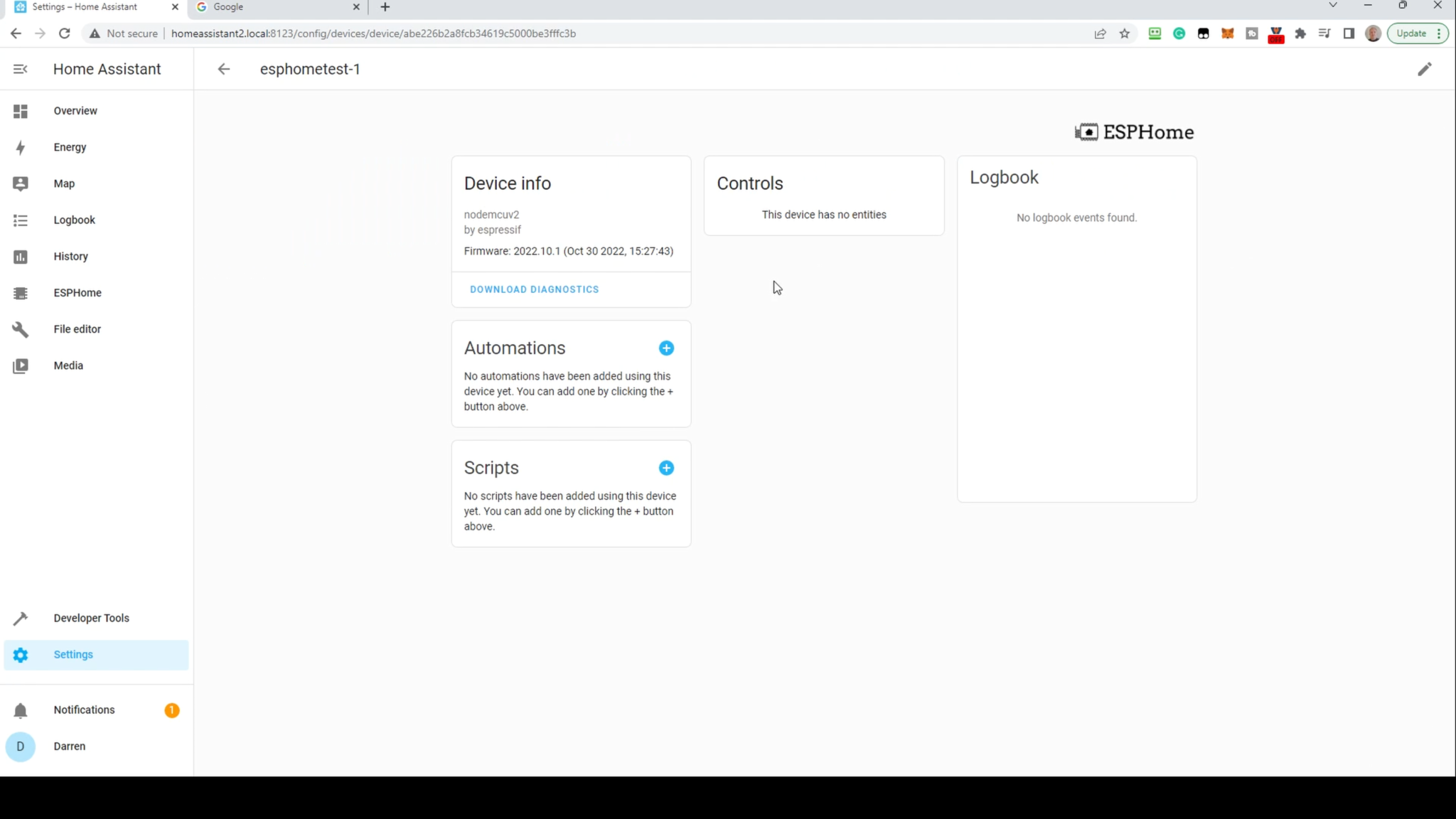 Introduction to ESPHome on Home Assistant Smart Home Addict